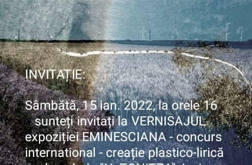 Concursul de Creație plastico-lirică “Eminesciana”, ed.a Xll-a @ Iași