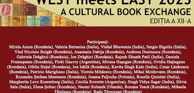 West meets East- A Cultural Book Exchange 2023 ediția a- XII-a