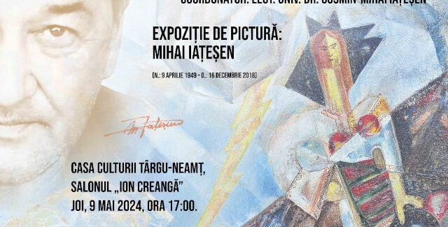 Lansarea albumului și Expoziție de pictură semnată Prof. Mihai IAȚEȘEN
