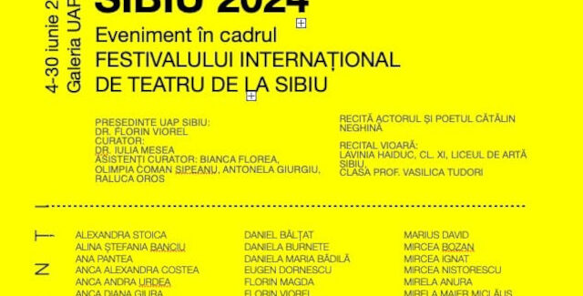 Salonul Interjudeţean de Arte Vizuale al Filialei Sibiu 2024