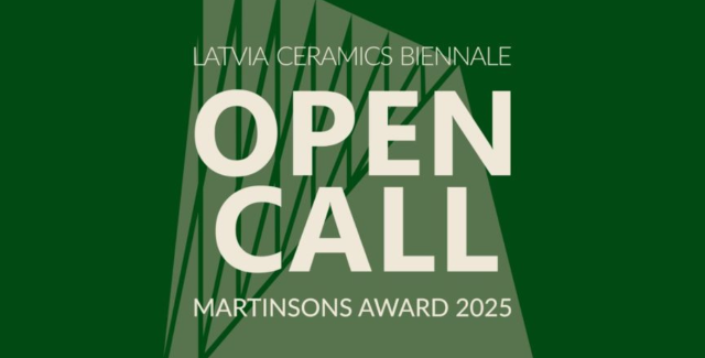 Open call for the Martinsons Award 2025 International Ceramics Competition