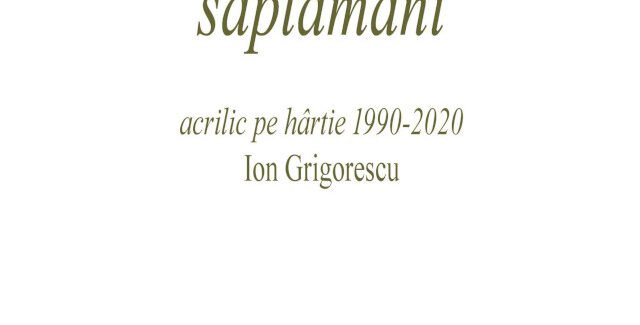 Expoziție Ion Grigorescu „Săptămâni” @ Galeria Romană