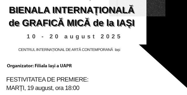 BIENALA INTERNAȚIONALĂ DE GRAFICĂ MICĂ – IAȘI