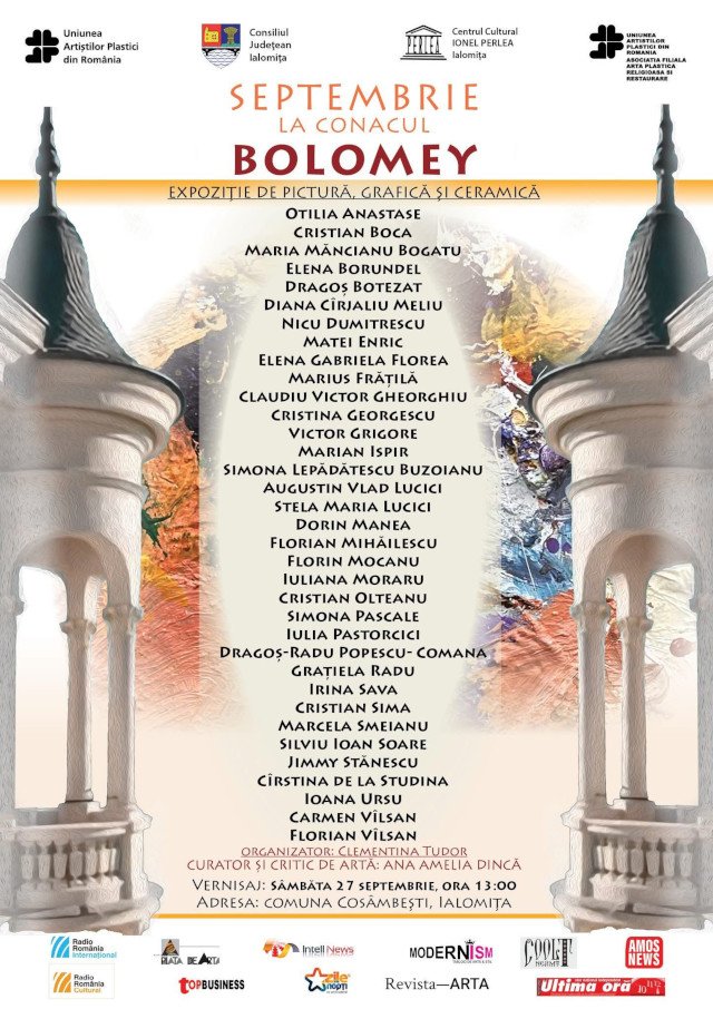 Septembrie la Conacul Bolomey - expoziție de grup