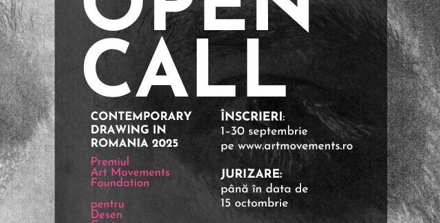 Art Movements Foundation și Scemtovici & Benowitz Gallery, cu sprijinul ALERTStudio, au deschis ediția a III-a a Premiului pentru Desen Contemporan