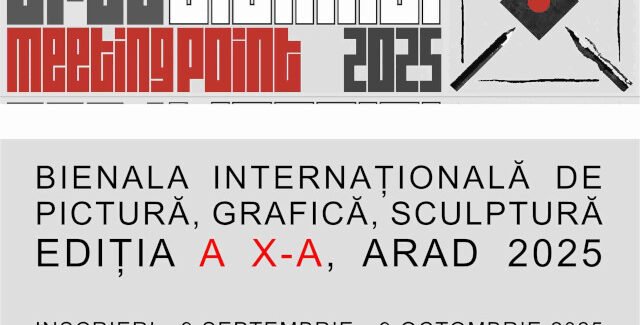 Open call – Meeting Point 2025 – ediţia jubiliară a X-a