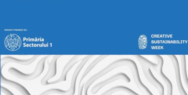 CSWeek – Săptămâna Sustenabilității Creative, Ediția a IV-a, își deschide porțile pe 22 octombrie @ Muzeul Național al Literaturii Române