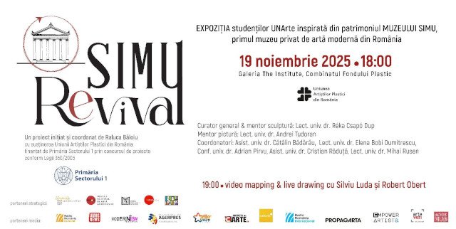 SIMU Revival – reinterpretări contemporane ale studenților Universității Naționale de Arte din București @ Galeria Institute – Combinatul Fondului Plastic