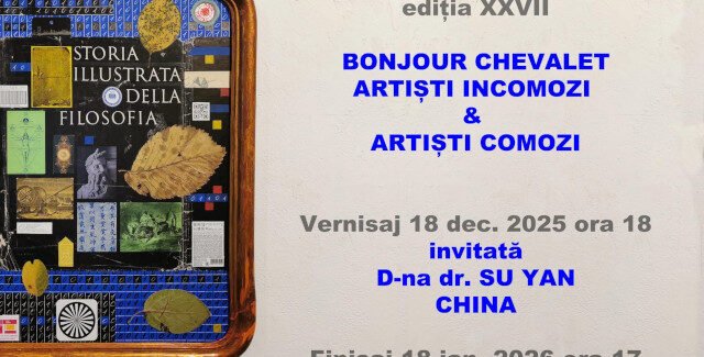 Bonjour Chevalet, Artişti incomozi & Arişti Comozi @ CAV – parter