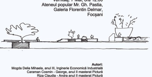 Expoziție de machete – Mobilier stradal @ Vrancea