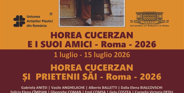 Horea Cucerzan e i suoi amici @ Accademia di Romania in Roma