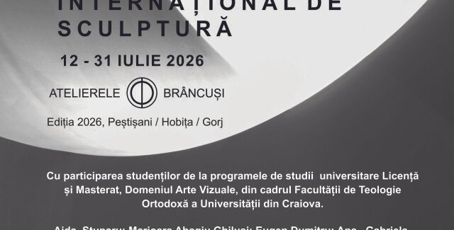 Simpozionul Internațional de Sculptură 2026 @ Hobița, Gorj