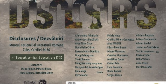 Disclosures @ Muzeul Național al Literaturii Române