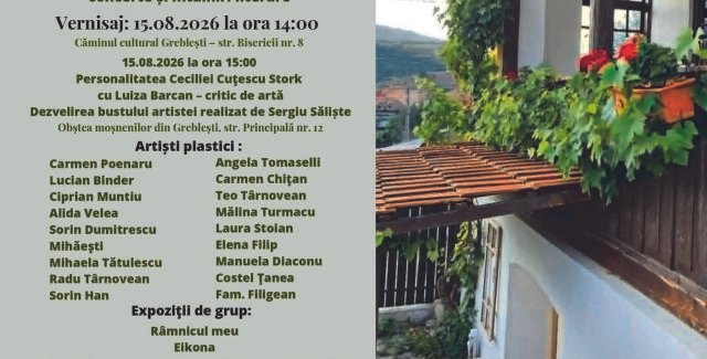 Acasă / Parcurs artistic în case deschise din Greblești, Ediția a IV-a @ Satul Greblești, comuna Câineni, județul Vâlcea