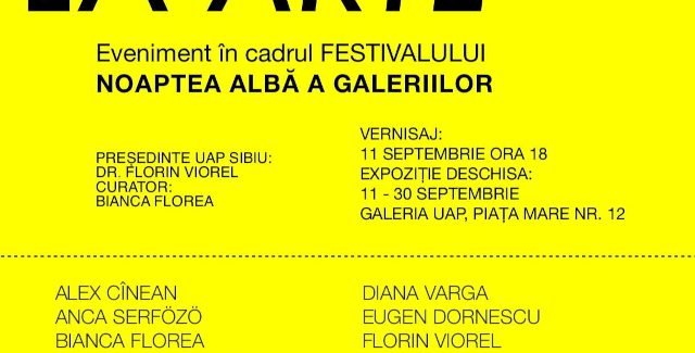 Profii de la arte @ Sibiu